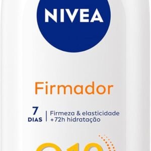 NIVEA Loção Hidratante Firmador Q10 + Vitamina C 400ml, Hidratação Intensa 48h, Pele Firme e Elasticidade, Corporal, Todos os Tipos de Pele