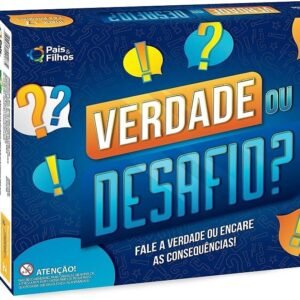Pais & Filhos – Jogo Tabuleiro, Verdade Ou Desafio? Sortidas