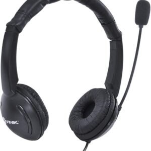 FONE HEADSET CORP USB COM MICROFONE – PRETO – VK390