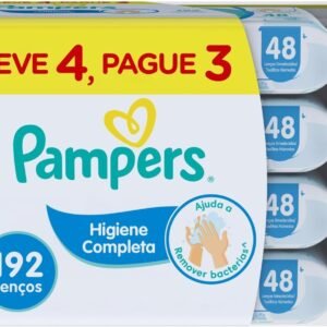 Lenços Umedecidos Pampers Higiene Completa192 Unidades