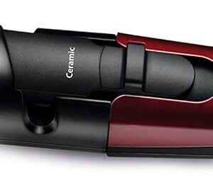 MONDIAL Modelador de Cachos Spiral Infinity, Vermelho/Preto, Bivolt – EM-05