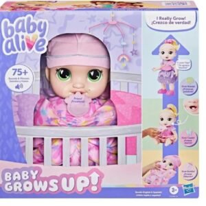 Boneca Interativa Baby Alive Baby Grows Up LaLa – Ela Cresce de Verdade