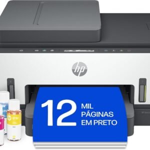 Impressora Multifuncional HP Smart Tank 754 Tanque de Tinta Colorida Wi-Fi Scanner Duplex, Bluetooth. Funções: Imprimir, Copiar, Digitalizar. Cor: Branco (2H0A6A#AK4) Impressora Multifuncional HP Smart Tank 754 Tanque de Tinta Colorida Wi-Fi Scanner Duplex, Bluetooth. Funções: Imprimir, Copiar, Digitalizar. Cor: Branco (2H0A6A#AK4)