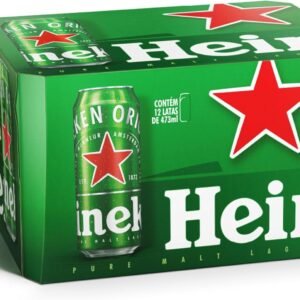 Heineken Cerveja Lata 473ml Pack 12 Unidades