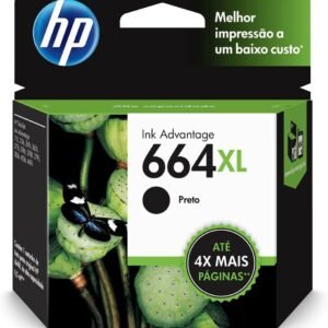 Cartucho de Tinta HP 664XL Colorido Original (F6V30AB) Para Impressora Deskjet 2136, 2676, 3776, 5076, 5277 Cartucho de Tinta HP 664XL Colorido Original (F6V30AB) Para Impressora Deskjet 2136, 2676, 3776, 5076, 5277