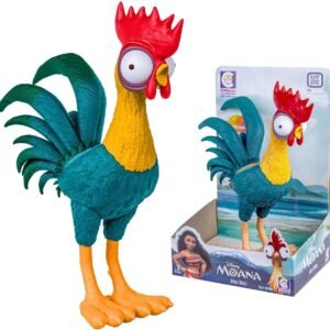 Brinquedo Boneco Galo Hei Hei da Princesa Moana 30cm em Plástico Vinil Cotiplas – 2597