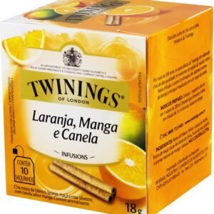 AB Brasil Chá Misto De Laranja Manga E Canela Twinings Com 10 Saquinhos
