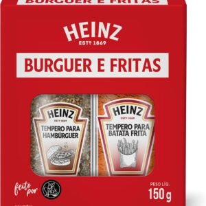 Heinz Kit Temperos para Hambúrguer e Batata 150g