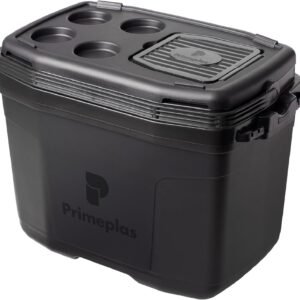 Caixa Térmica Grande 32 Litros Max 360 Primeplas 45 Latas Cor Preto