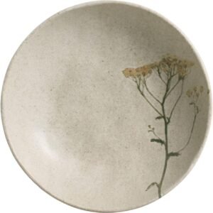 Porto Brasil Conjunto com 6 Pratos Fundo Bio Stoneware Campestre 22,5cm 830ml