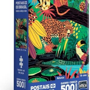 Toyster – Quebra-cabeça: Postais do Brasil: Natureza – 500 peças nano – Game Office Toyster – Quebra-cabeça: Postais do Brasil: Natureza – 500 peças nano – Game Office