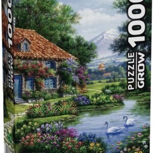 Quebra-cabeça 1000 peças Recanto dos Cisnes – Grow