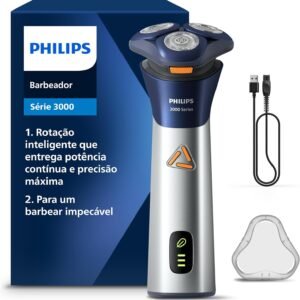Barbeador Elétrico Shaver Série 3000 6D S3881/00 Philips Barbeador Elétrico Shaver Série 3000 6D S3881/00 Philips