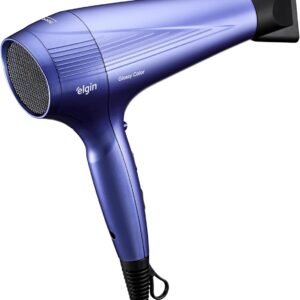 Secador de Cabelo Glossy Color Elgin 2.000W Tourmaline íon, Jato Frio e 7 opções de Combinações Roxo – 110v