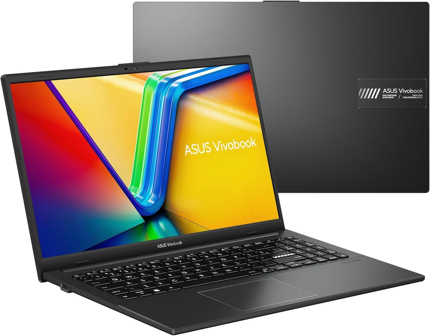 Notebook ASUS VivoBook Go 15, AMD RYZEN 5 7520U, 8GB, 512GB SSD, KeepOS, Tela 15,6" FHD, Mixed Black - E1504FA-NJ732 - Imagem 7