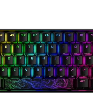 Hyper X, TECLADO MECANICO HYPERX ALLOY ORIGINS 60, Preto com iluminação RGB, HKBO1S-RB-US/G Hyper X, TECLADO MECANICO HYPERX ALLOY ORIGINS 60, Preto com iluminação RGB, HKBO1S-RB-US/G