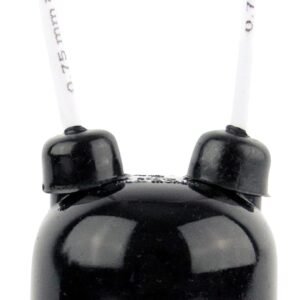 Foxlux Bocal Pendente com Rabicho Plástico Preto