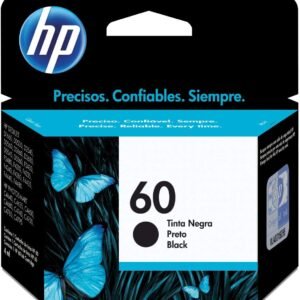 Cartucho HP 60 Preto Original (CC640WB) Para Impressora Deskjet F4224, F4480, F4580, D1660, D110a, C4780, ENVY D410a Cartucho HP 60 Preto Original (CC640WB) Para Impressora Deskjet F4224, F4480, F4580, D1660, D110a, C4780, ENVY D410a