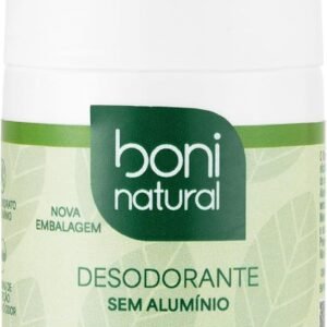 Desodorante Roll-On sem Alumínio, Natural, Vegetal e Vegano, Coco e Toranja, Boni Natural, 55ml