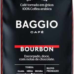 Baggio Café Bourbon Espresso Grão 500g