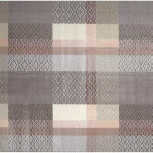 Toalha de Mesa Classic Geometrico Cinza 1,37m x 20,00m