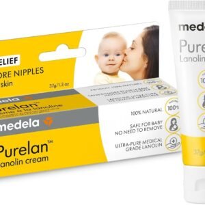 Pomada de Lanolina para Hidratação dos Mamilos Medela Purelan 2.0 – 37g, Medela, Incolor, 37G