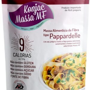Konjac Massa MF Macarrão Sem Glúten Tipo Pappardelle Vegano Konjac 270G