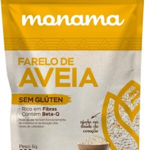 Farelo de Aveia Monama – Sem Glúten – 200g