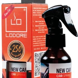 Aromatizante Automotivo Lo Car Spray – Perfume Automotivo Prático e Eficiente, Cheirinho Duradouro para Carros, Ideal para Refrescar o Interior do Veículo com Aromas Suaves e Sofisticados (New Car)