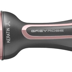 MONDIAL Escova Secadora Keratin, Bivolt, Grafite/Golden Rose – ES-11-BI