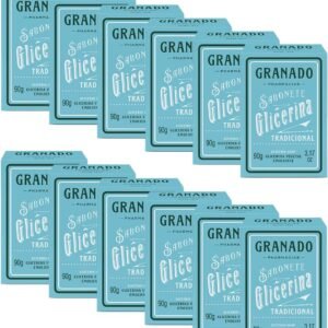 Granado Sabonete Glicerina, Natural, 90g, 12 unidades