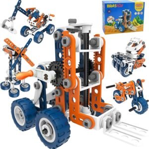 Brastoy Blocos De Construção Conjunto De Aprendizagem Brinquedos STEM Infantil (152 Peças)