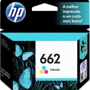 Cartucho HP 662 Colorido Original (CZ104AB) Para Impressora DeskJet 2516, 3516, 3546, 2546,1516, 4646, 2646 Cartucho HP 662 Colorido Original (CZ104AB) Para Impressora DeskJet 2516, 3516, 3546, 2546,1516, 4646, 2646