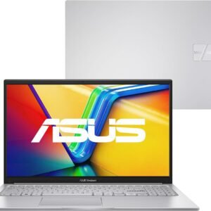 Notebook ASUS Vivobook 15, Intel Core i5, 8 GB, 256 GB SSD W11 Home, 15.6” FHD, Cool Silver – X1504VA-NJ1738W