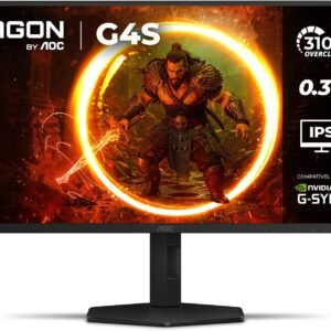 Monitor Gamer AOC AGON G4S 25″ 310Hz 0.3ms HDR10 IPS Base Ajustável 25G4S/P