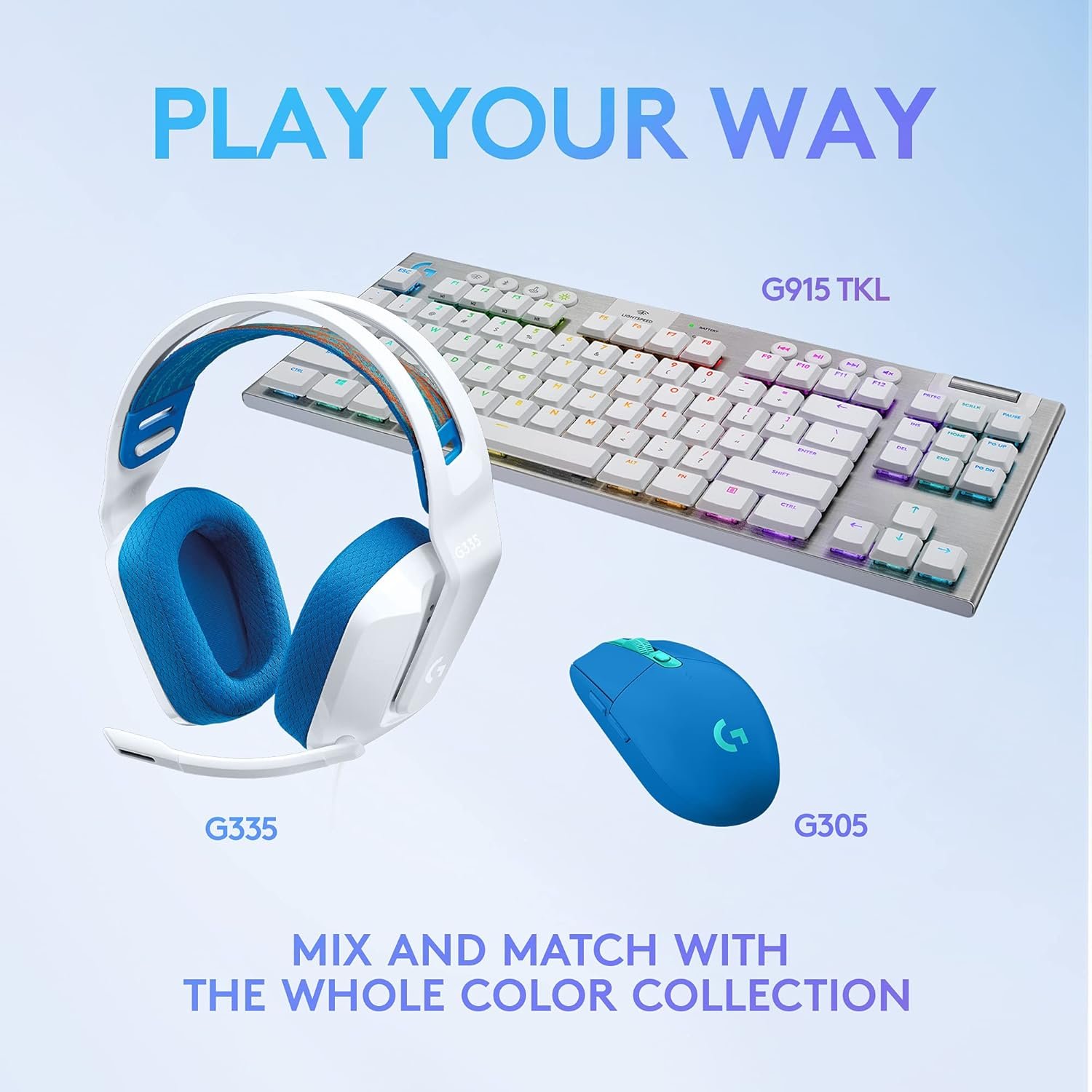 Headset Gamer Logitech G335 com Almofadas com Espuma de Memória, Design Leve e Conexão 3,5mm para PC, PlayStation, Xbox, Nintendo Switch e Mobile - Branco - Imagem 8