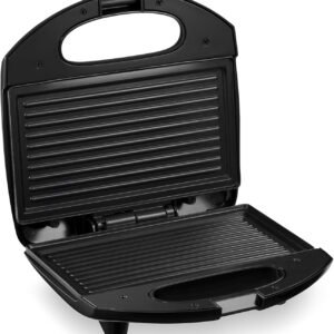 Sanduicheira Brunch Time 2 em 1 Elgin Sanduicheira e Grill Antiaderente Preta 220V