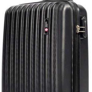 Mala de viagem bordo pequena 10kg Londres Swiss Move Preto