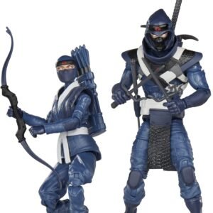ied Series Ninjas Figura de acción con accesorio, 6 pulgadas, paquete de 2 (exclusivo de Amazon)