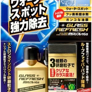 Glass Refresh – Descontaminante e Removedor de Manchas em vidros, Soft99
