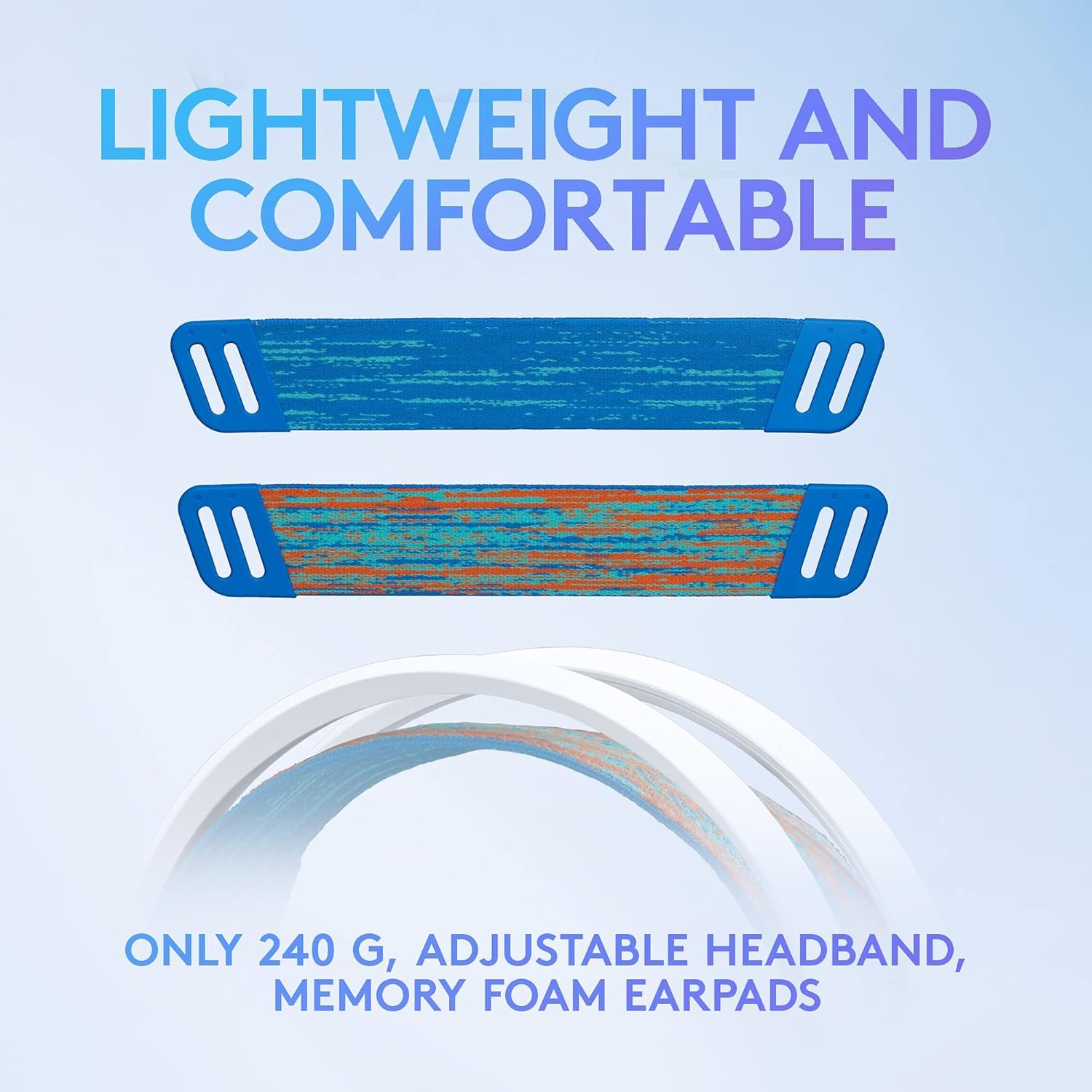 Headset Gamer Logitech G335 com Almofadas com Espuma de Memória, Design Leve e Conexão 3,5mm para PC, PlayStation, Xbox, Nintendo Switch e Mobile - Branco - Imagem 2