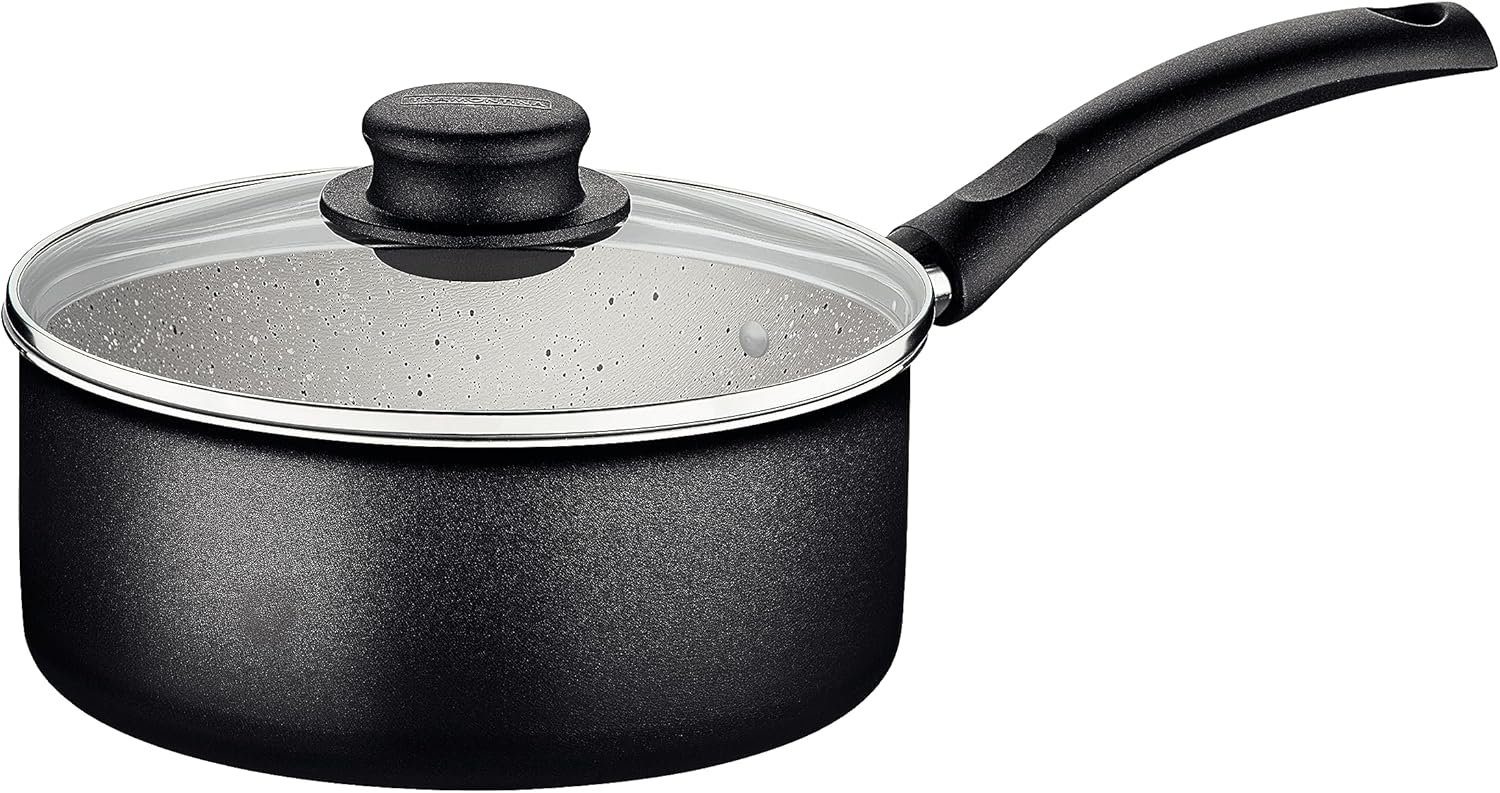 Jogo de Panelas Tramontina Turim em Alumínio com Revestimento Interno e Externo em Antiaderente Starflon Max Preto 10 Peças - Imagem 4