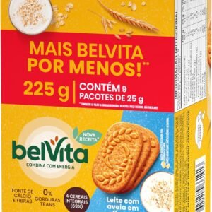 Belvita Seasonal Biscoito Belvita Leite E Aveia Pack Econômico 225G