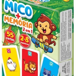 Jogo do Mico + Memória GGB Plast