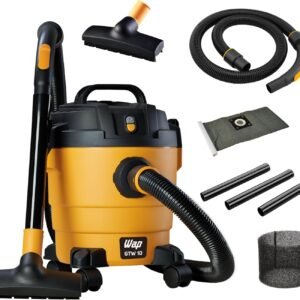 WAP Aspirador de Pó e Água GTW 10, Compacto, 10 Litros, com Mangueira de 1,5 Metros, Filtro Lavável, 140mbar 1400W 220V WAP Aspirador de Pó e Água GTW 10, Compacto, 10 Litros, com Mangueira de 1,5 Metros, Filtro Lavável, 140mbar 1400W 220V