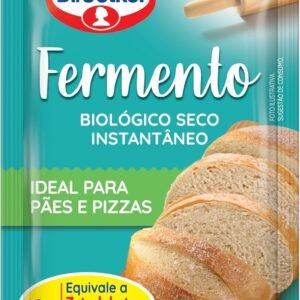 Dr. Oetker Fermento Biológico Seco Instantâneo, Para Pães, Pizzas, Massas Doces e Salgadas, Receitas Fofas e Macias, 10g