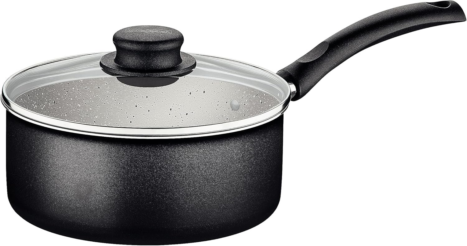 Jogo de Panelas Tramontina Turim em Alumínio com Revestimento Interno e Externo em Antiaderente Starflon Max Preto 10 Peças - Imagem 3