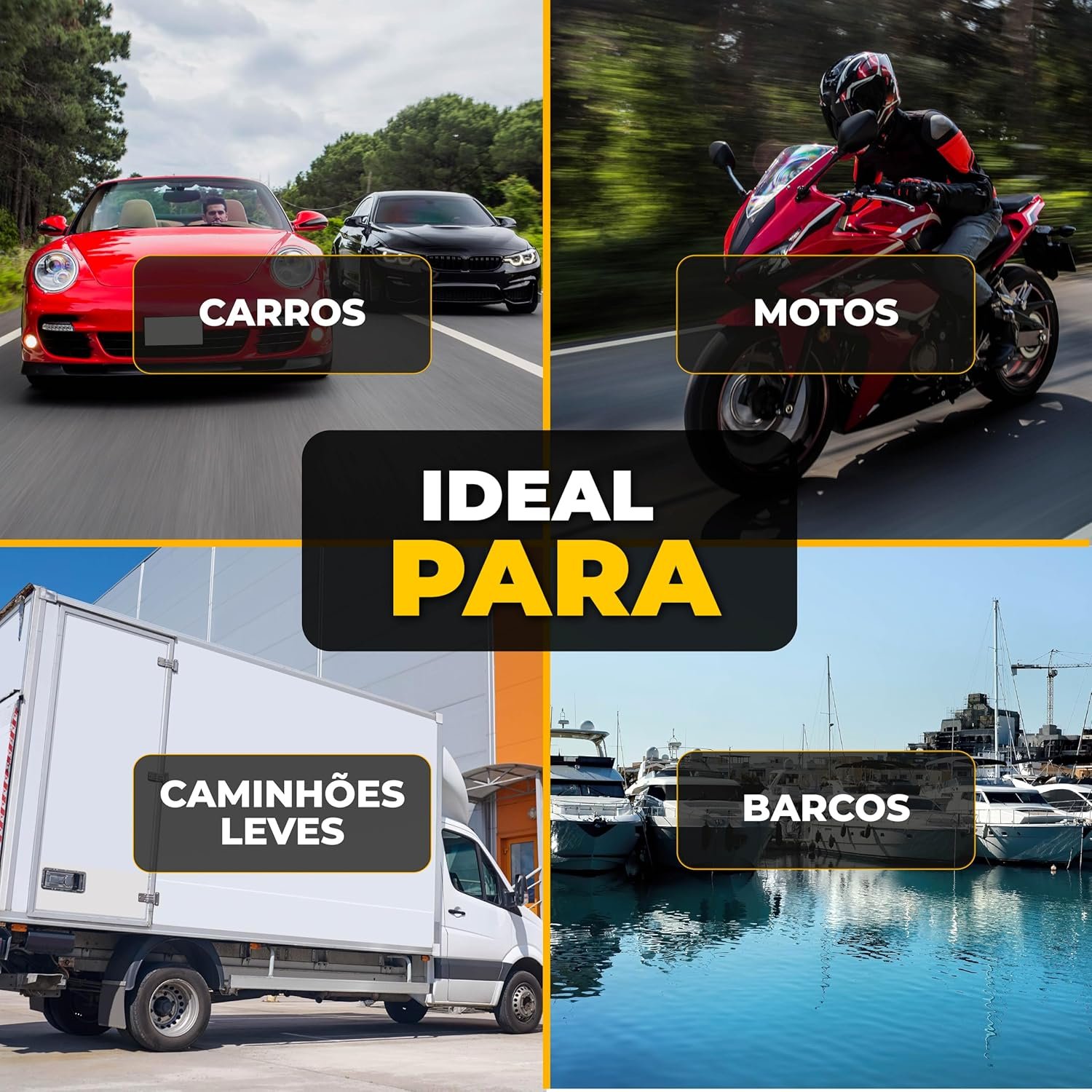 Carregador Automotivo Bateria Inteligente Portátil 6V/12V 150AH Display Digital Avançado Multifuncional Indicador Inteligente Spark BR Proteção Carro Moto Carregamento Automático Botão Reparo Bivolt - Imagem 6