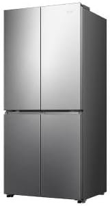 Refrigerador Multidoor Hisense Frost Free Inverter Dual Tech Cooling com 456 Litros Inox – RQ5P470