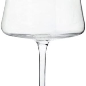 Jogo de 6 tacas para vinho tinto Xtra em cristal ecologico 460ml A24cm